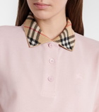 Burberry Burberry Check cotton polo dress