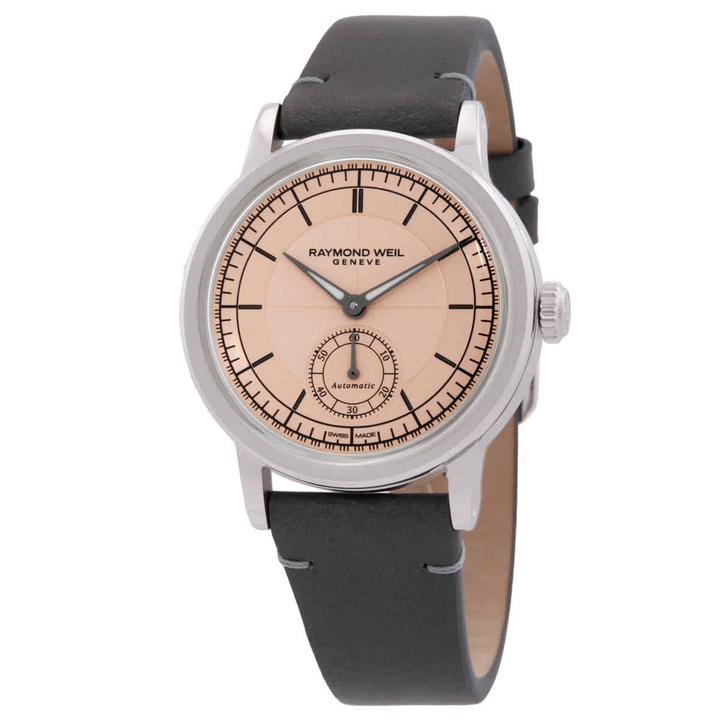 Photo: Raymond Weil Millesime Automatic Salmon Dial Ladies Watch 2130-STC-80001
