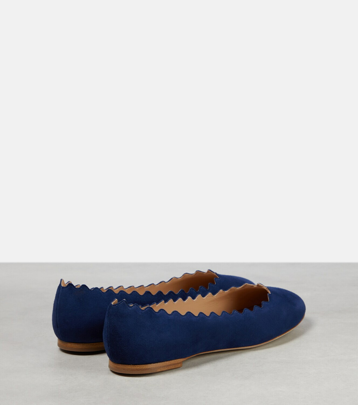 Chloé Lauren suede ballet flats Chloe