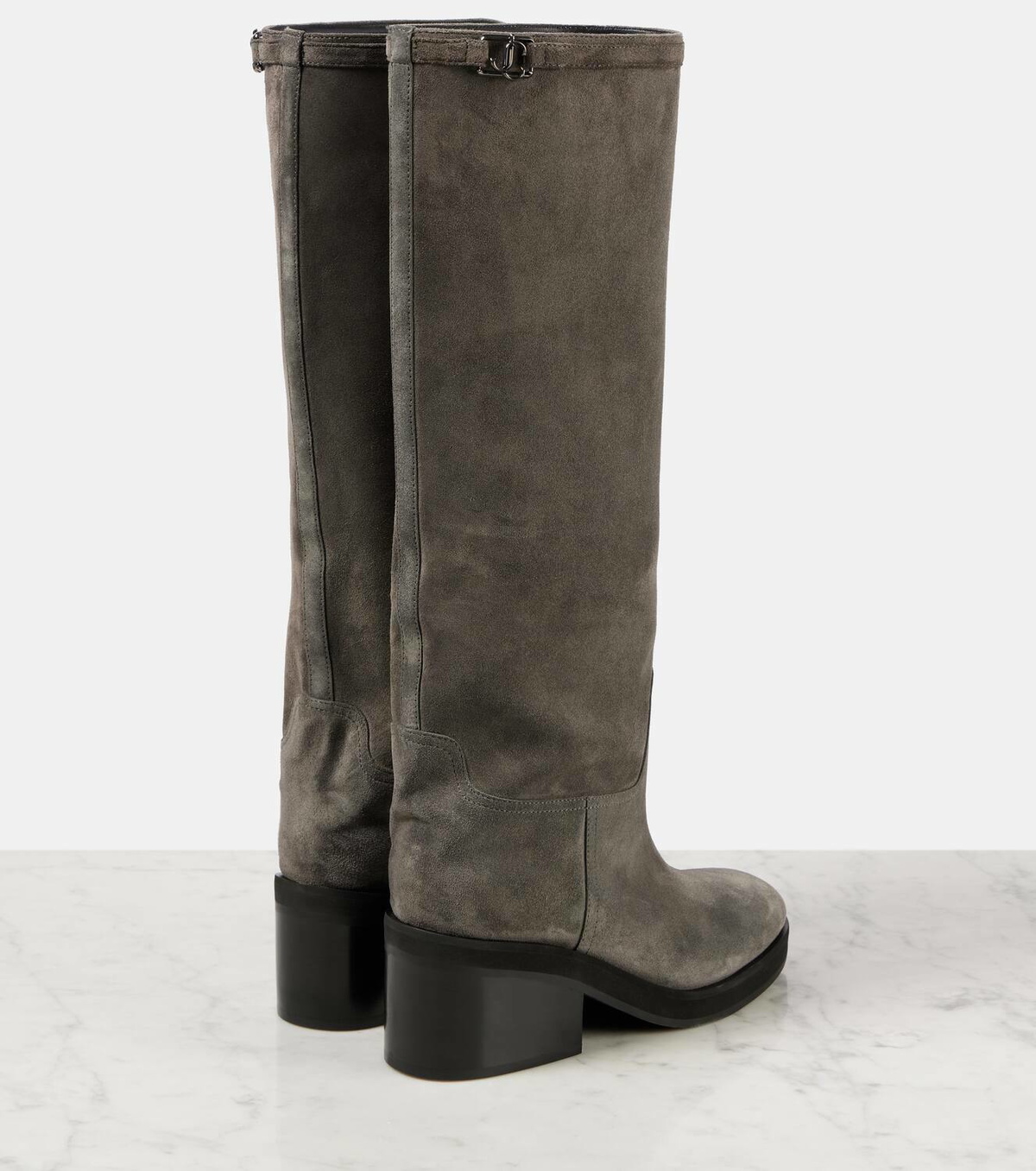 Jimmy Choo Yasmin 70 suede knee-high boots Jimmy Choo
