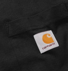 Carhartt WIP - Logo-Appliquéd Cotton-Jersey T-Shirt - Men - Black