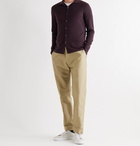 Loro Piana - Empire Slim-Fit Wish Virgin Wool Shirt - Burgundy