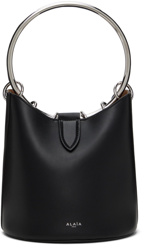 Photo: ALAÏA Black Ring Medium Bucket Bag