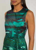 Roksanda Tera Printed Silk Midi Dress Multicoloured 1