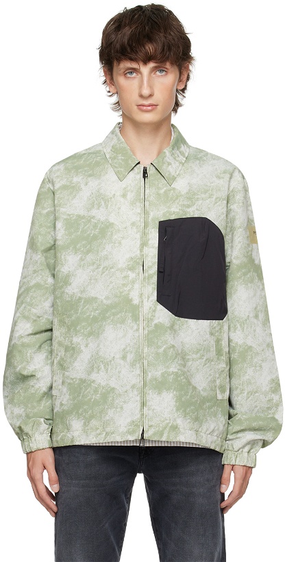 Photo: PS by Paul Smith Green Printed Jacket