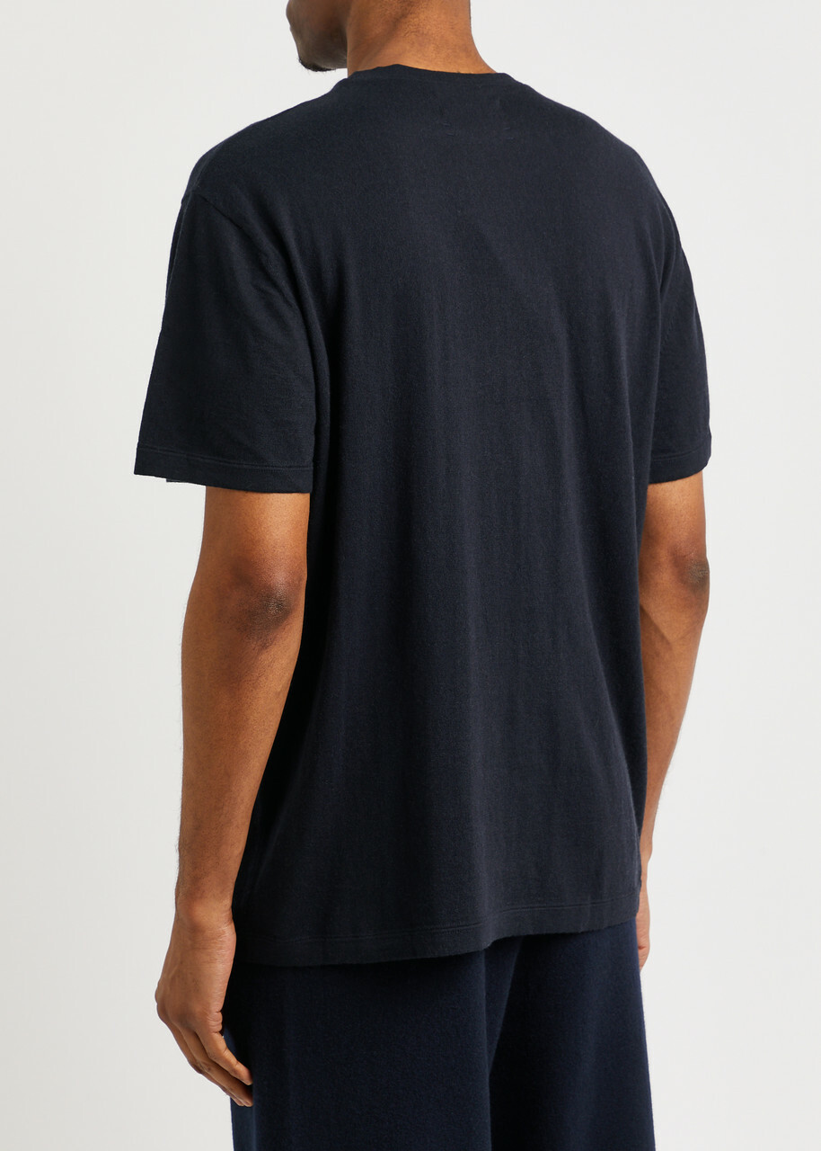 Extreme Cashmere N°269 Rik Cotton-blend T-shirt - Navy - One Size