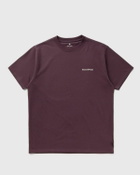 Snow Peak Warm Oneself T-Shirt Red Mens Shortsleefe
