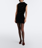 Khaite Miriam velvet pumps
