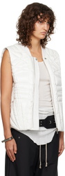 Rick Owens Moncler + Rick Owens Off-White Megapenta Flight Vest