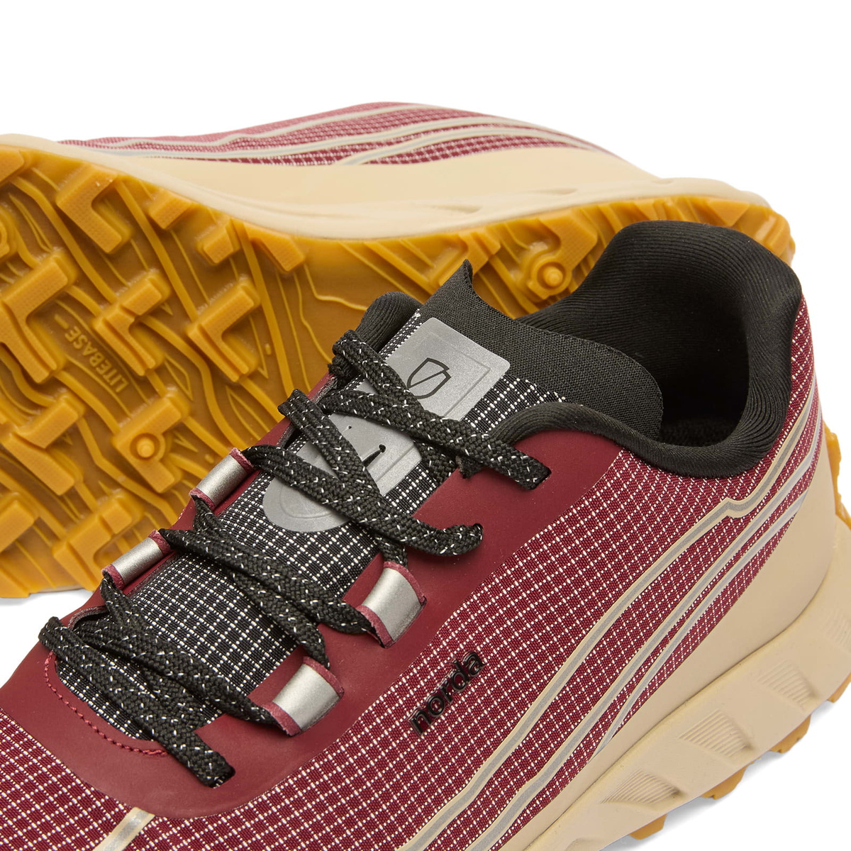 Norda Men's 002 Sneaker in Amaranth