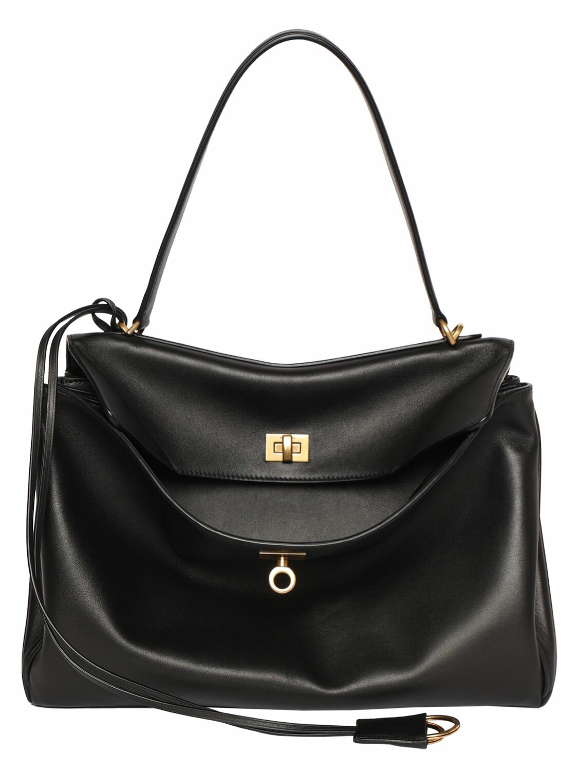 【BALENCIAGA】Medium Rodeo レザーショルダーバッグ BALENCIAGA Rodeo medium leather shoulder bag | NET-A-PORTER