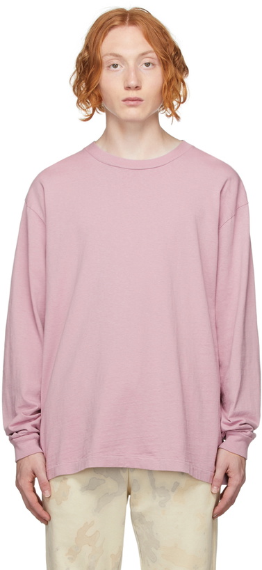 Photo: John Elliott Pink University Long Sleeve T-Shirt