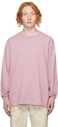 John Elliott Pink University Long Sleeve T-Shirt