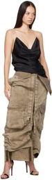 Y/Project Black Invisible Strap Camisole