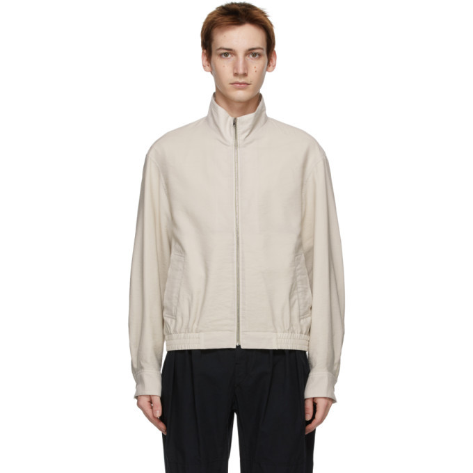 Photo: Lemaire Grey Light Wool Glazed Jacket