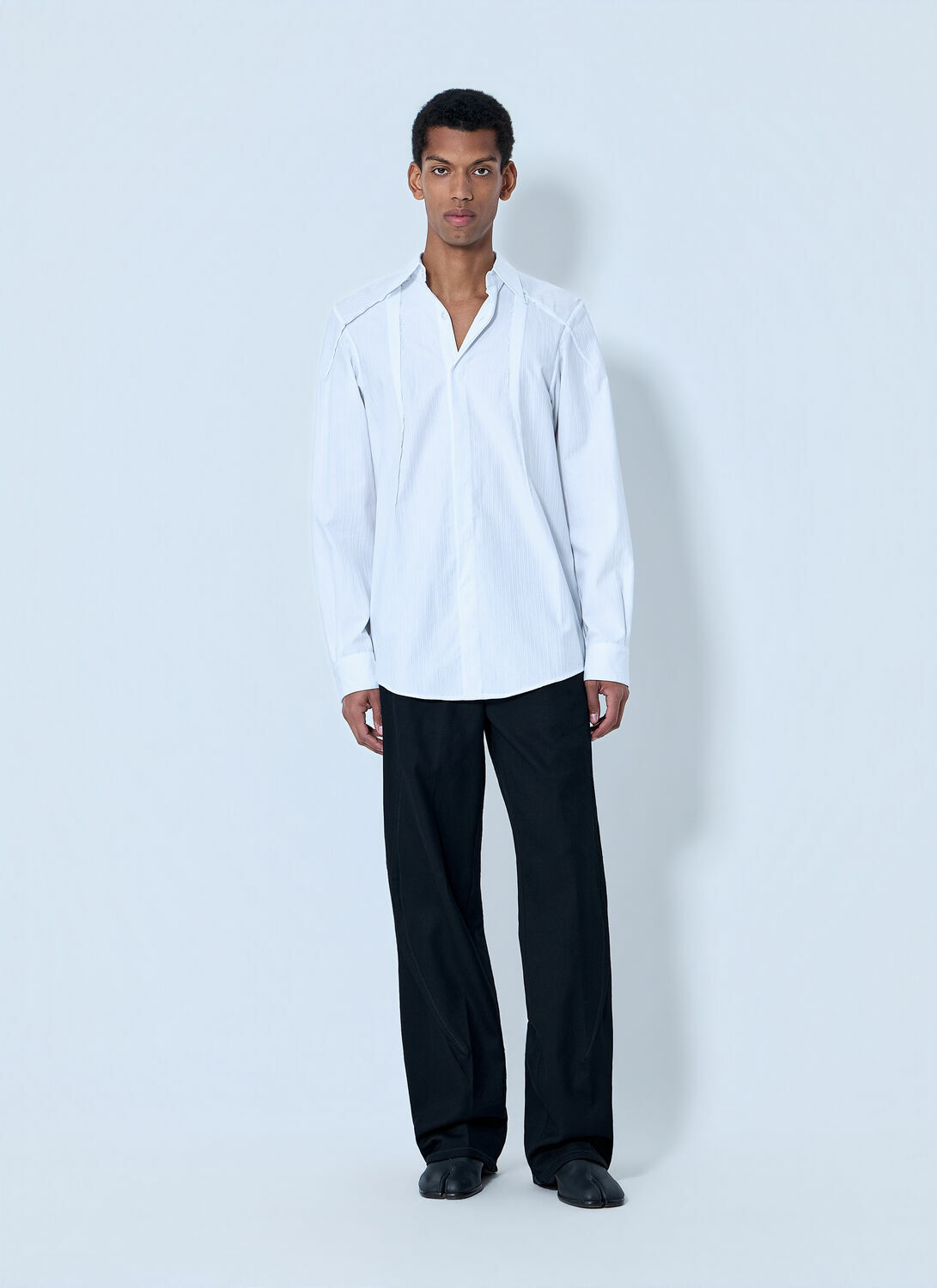 Kiko Kostadinov High-Waisted Pleated Trousers