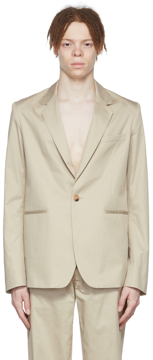 Maryam Nassir Zadeh Tan Beacon Blazer Maryam Nassir Zadeh