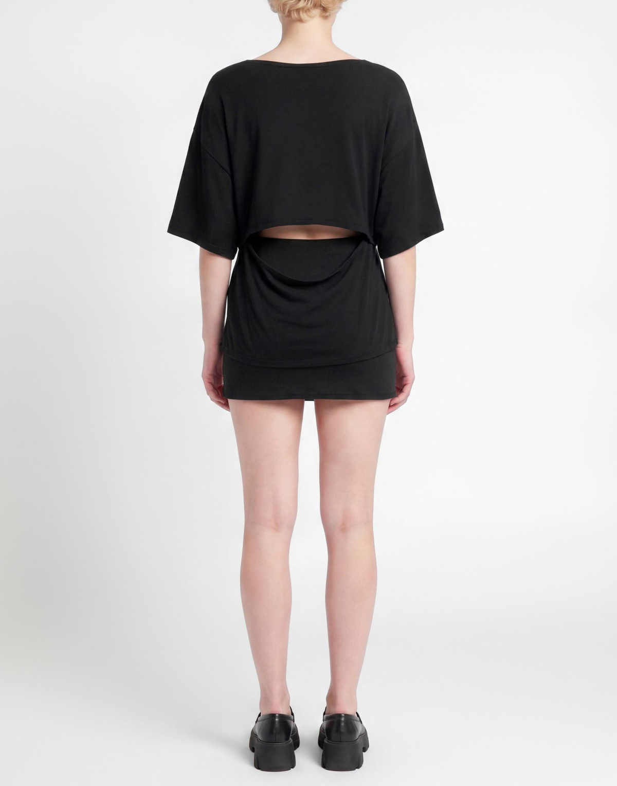 A. w.a. k.e. Mode Womens Top in Black