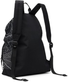 BAPE Black Layered Line Camo Shark Backpack