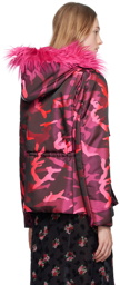 Anna Sui Pink Camouflage Jacket