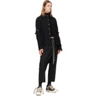 Rick Owens Gray Tower Jumbolace Low Sneakers
