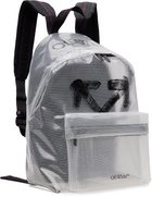 Off-White Transparent Ripstop Heritage Backpack