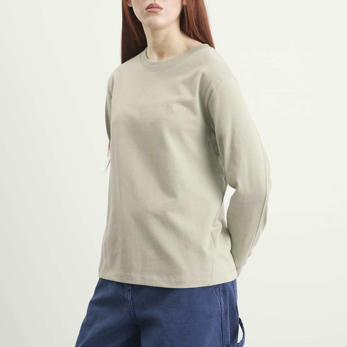 Arc'teryx Women's Kragg Cotton Bird Crew LS W in Habitat