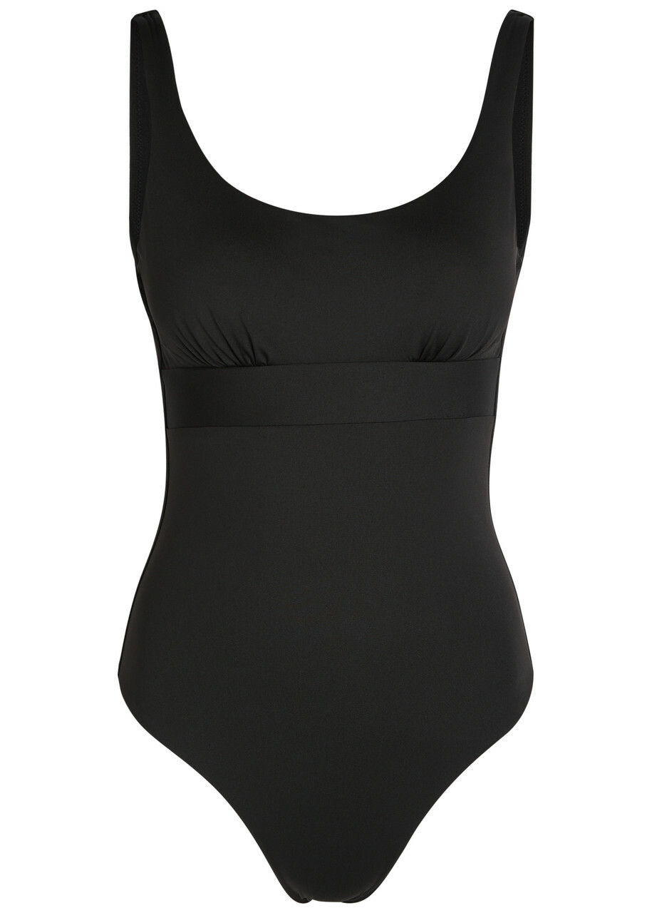 Max Mara Camilla Scoop-neck Swimsuit Black