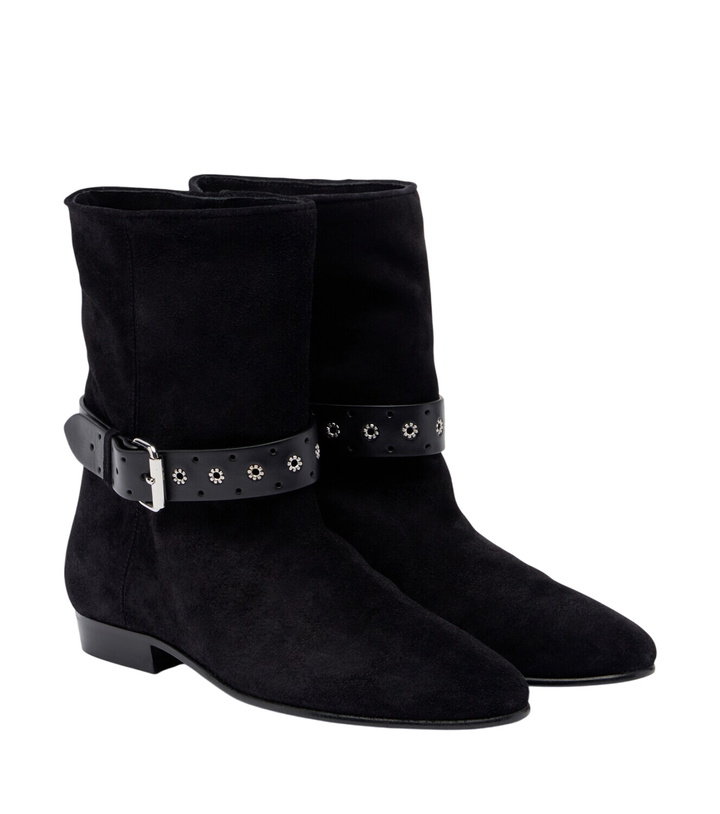 Photo: Isabel Marant Reena suede ankle boots