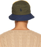 Polo Ralph Lauren Yellow & Green Logo Chino Bucket Hat