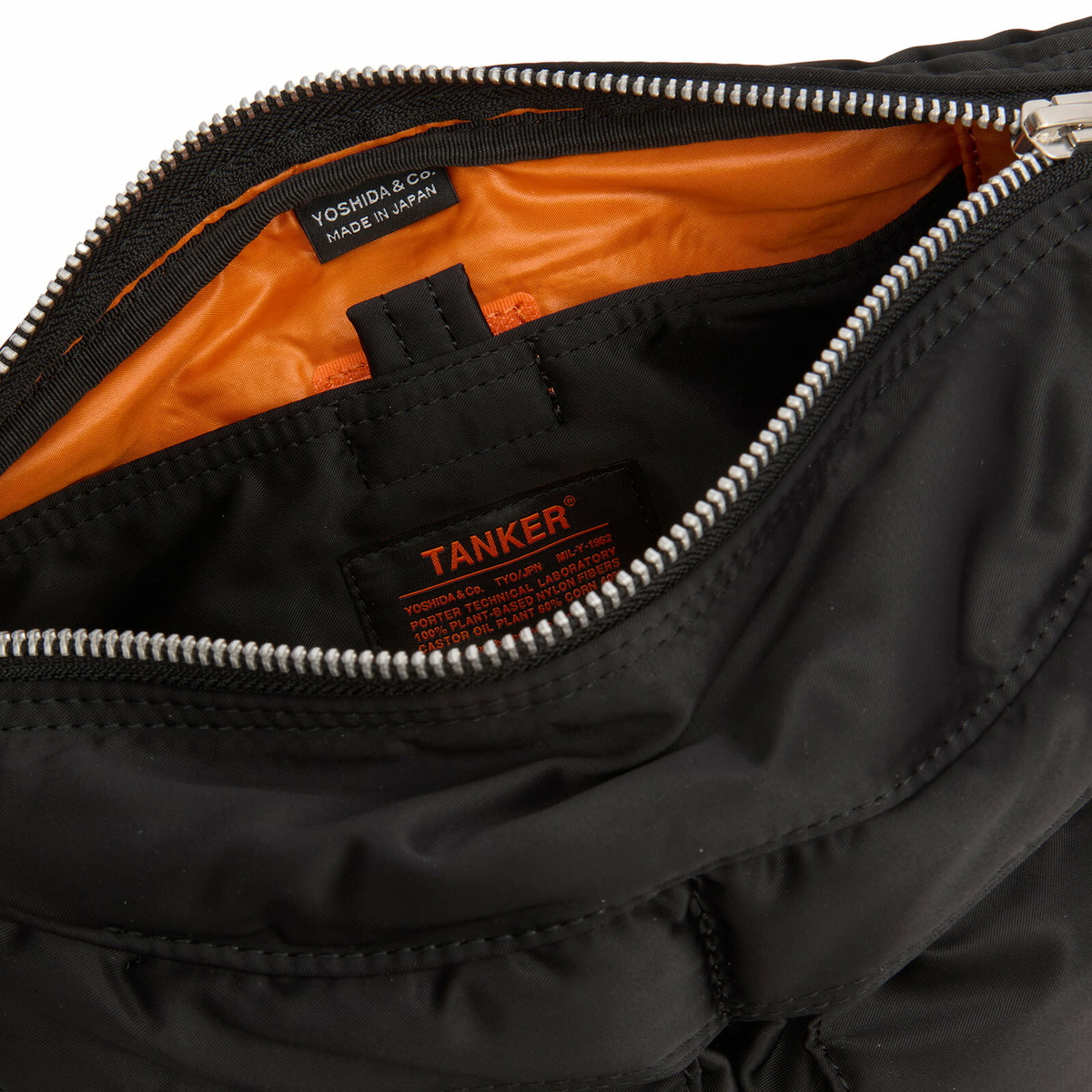 Porter-Yoshida & Co. Tanker Waist Bag - Small in Black 
