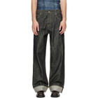 Represent Black Selvedge Denim Jeans