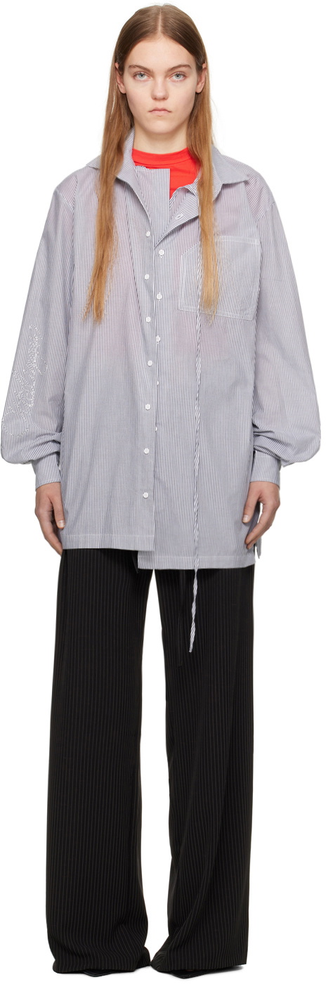 Ottolinger Gray Oversized Shirt Ottolinger