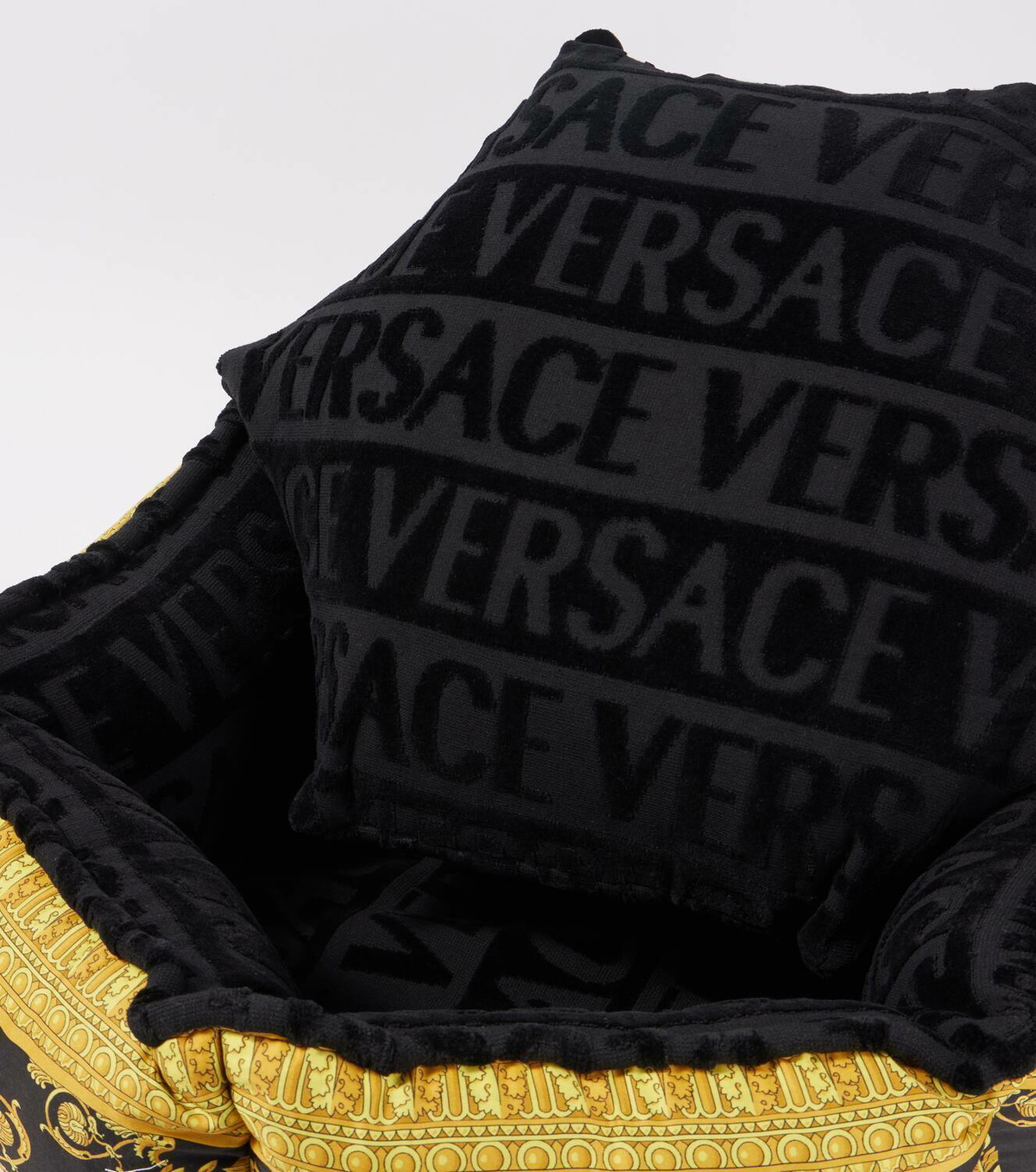 Versace Home I ♡ Baroque Small cotton dog bed