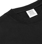Vetements - Oversized Printed Cotton-Jersey T-Shirt - Black