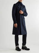 Belstaff - Milford Double-Breasted Wool-Blend Coat - Blue