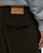 Ami Paris Pantalon Carotte Oversize Brown - Mens - Casual Pants