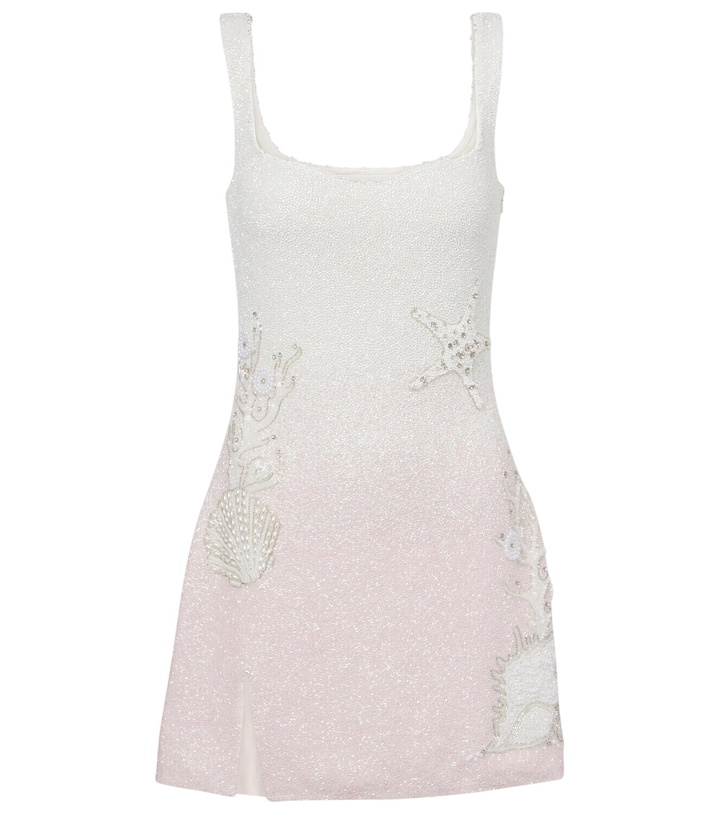 Photo: Clio Peppiatt Seashell embellished minidress