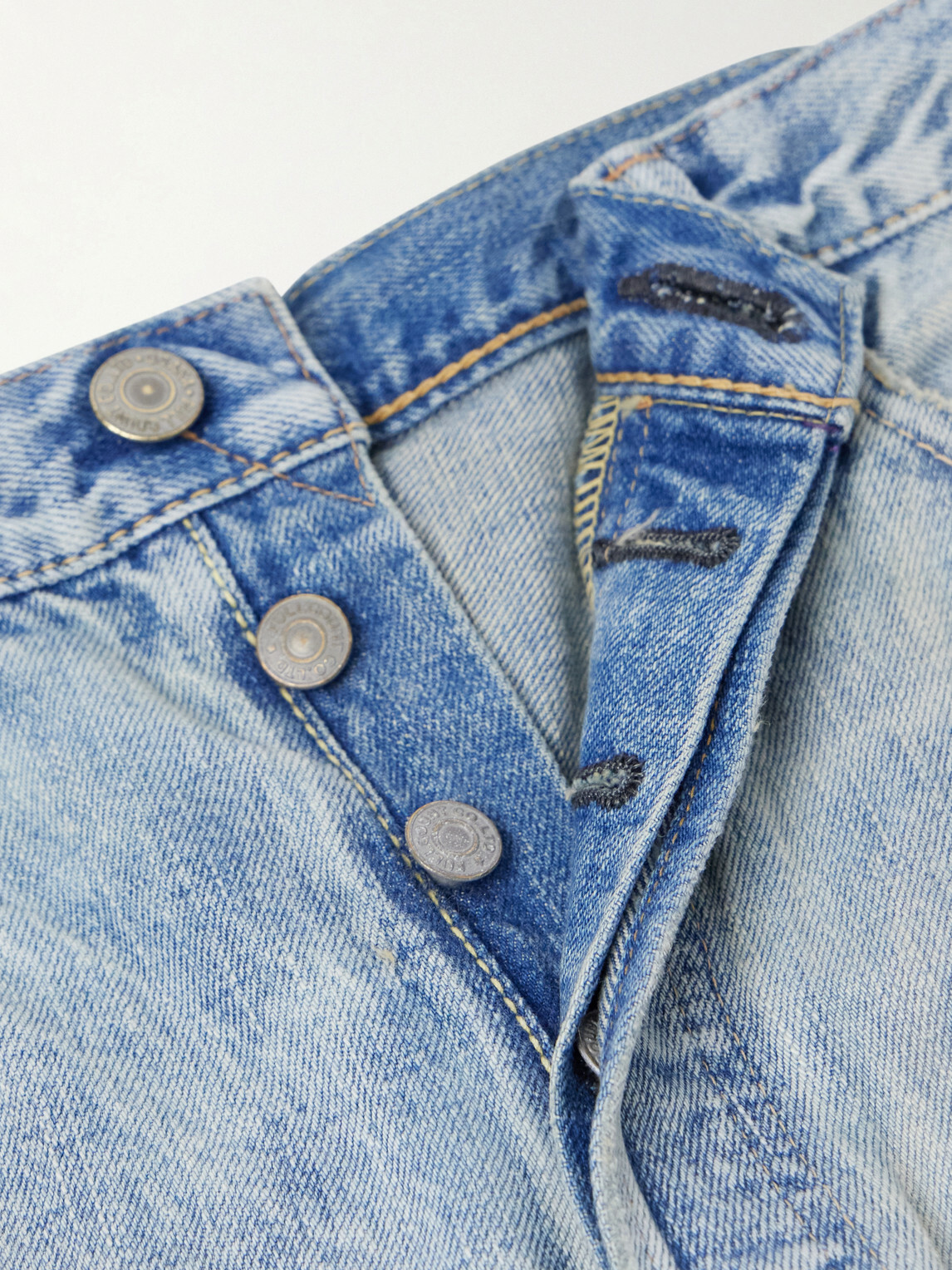 FULLCOUNT - Santa Monica 0105W-1354 Straight-Leg Jeans - Blue