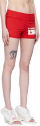 Raga Malak SSENSE Exclusive Red Tempo Shorts
