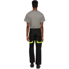 Junya Watanabe Black Reflective Back Jeans