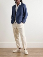 Oliver Spencer - Theobald Slim-Fit Unstructured Linen Suit Jacket - Blue