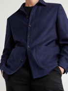 Thom Sweeney - Wool Overshirt - Blue