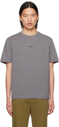 BOSS Gray Printed T-shirt