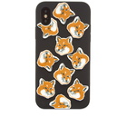 Maison Kitsuné 3D All-Over Fox Head iPhone X Case