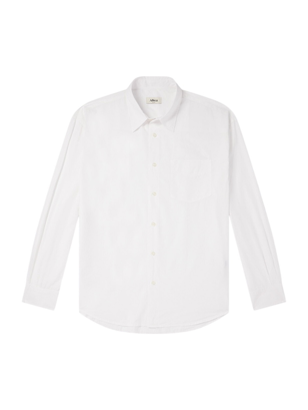 Photo: Altea - Cotton-Poplin Shirt - White