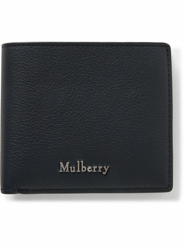 Photo: Mulberry - Farringdon Logo-Appliquéd Full-Grain Leather Billfold Wallet