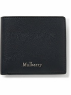 Mulberry - Farringdon Logo-Appliquéd Full-Grain Leather Billfold Wallet