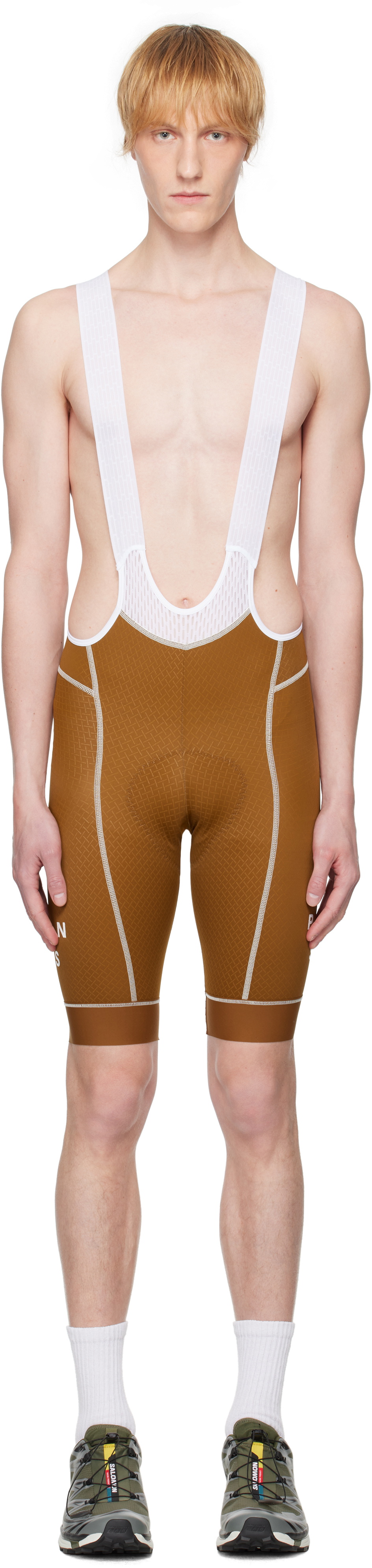 Pas Normal Studios Brown Mechanism Bib Shorts