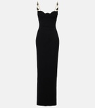Rachel Gilbert Riccardo embellished gown
